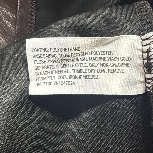 NWT A New Day Women's 20 Brown Faux Leather Midi Skirt - Picture 10 of 10